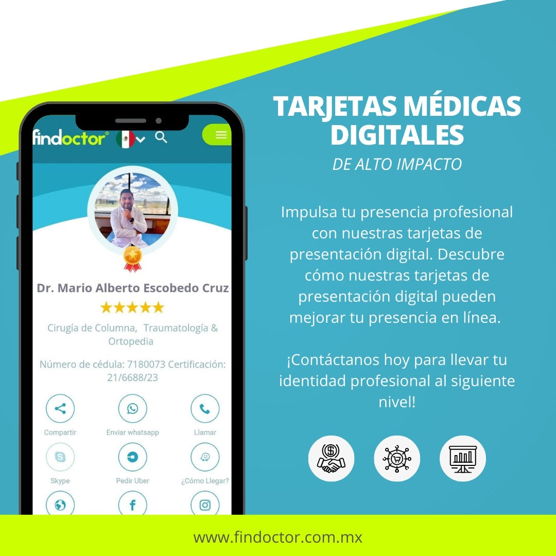 Tarjetas Médicas Digitales Para Clínicas