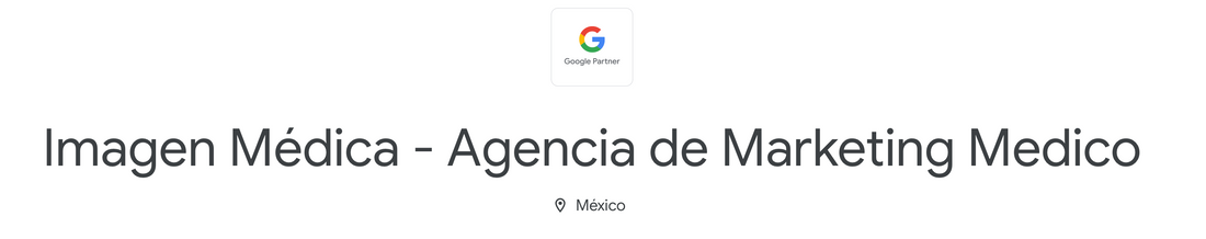 Agencias de marketing médico con Google Ads | Imagen Médica Google Partner